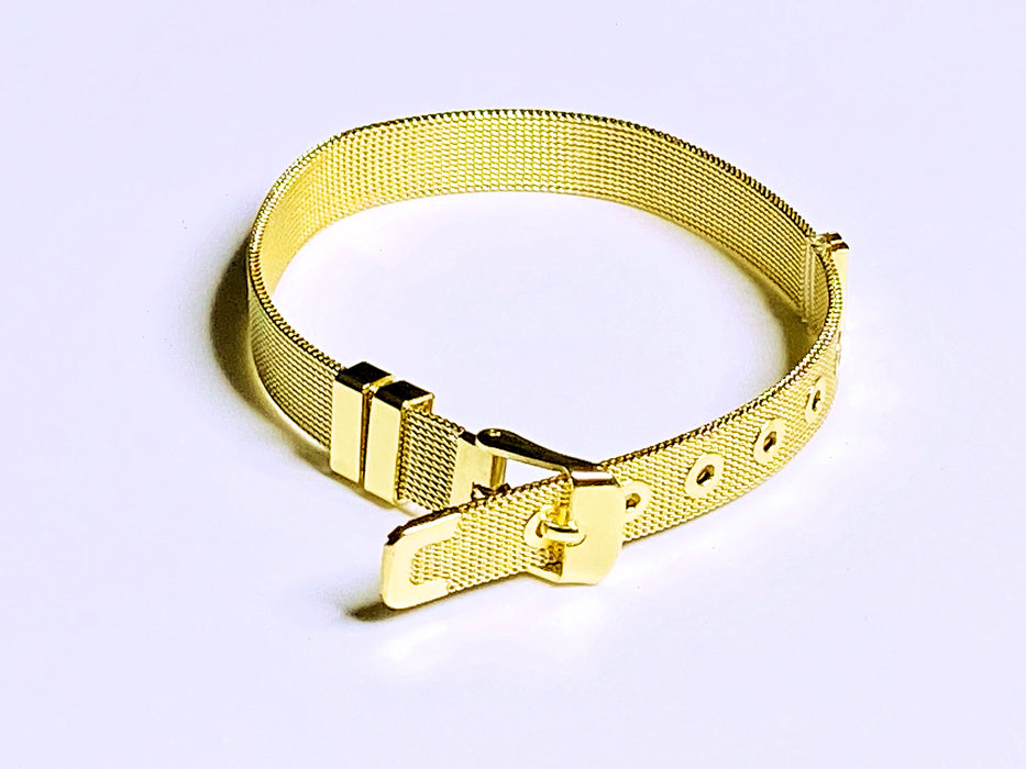 Gold Belt Bracelet