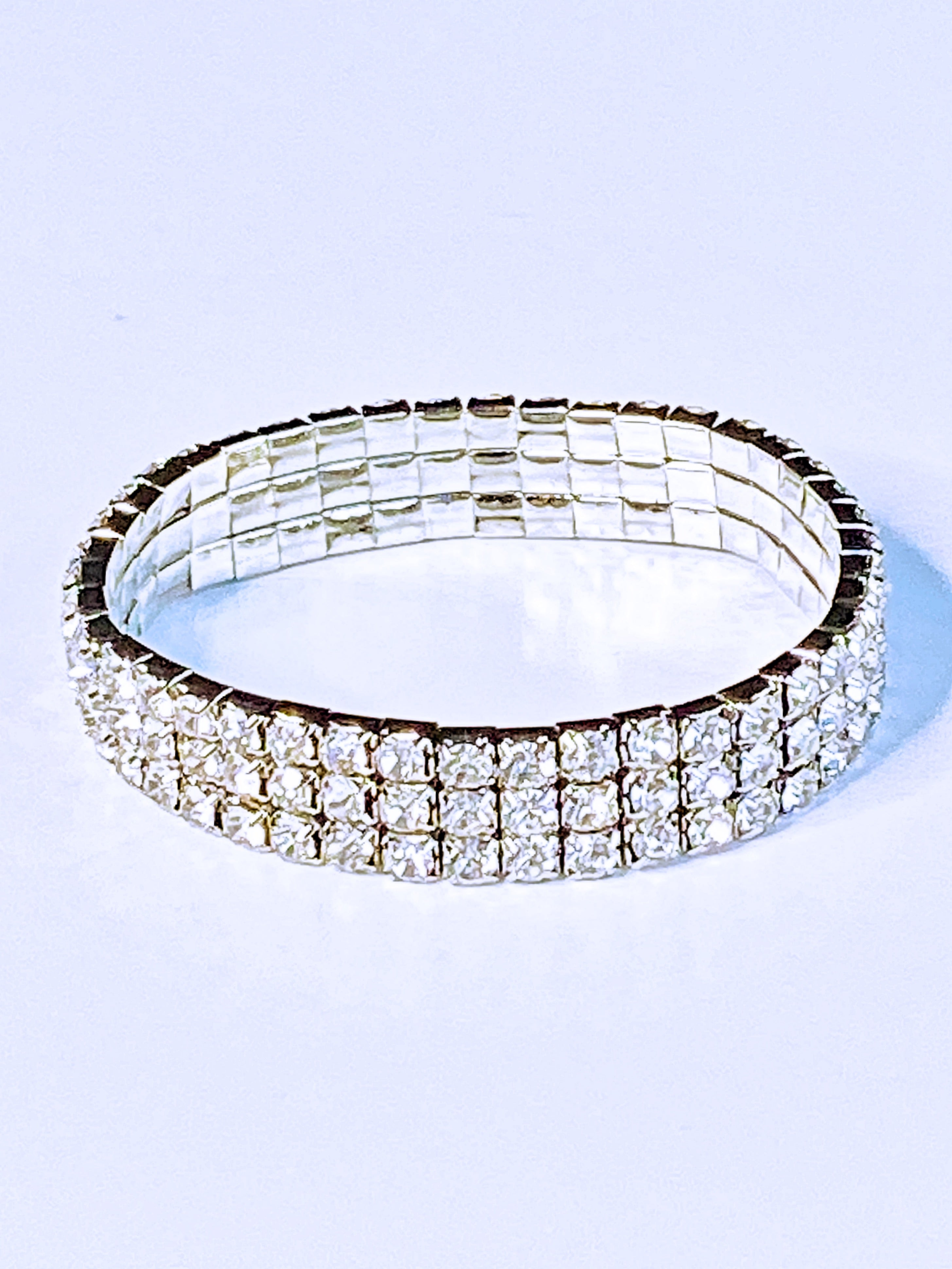 アクセサリー Bijou R.I Stitch Bent Bracelet Right Angle Weave Blues Bracelet — Beadaholique